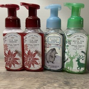 Bath & Body Works soaps - set of 4
